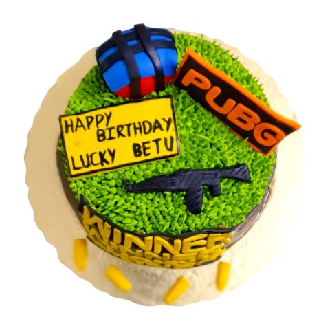PUB G Designer Cake